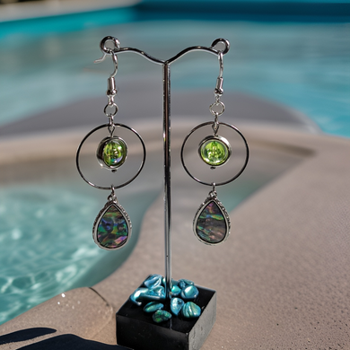 Abalone shell, Earrings