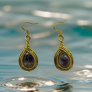 Amethyst - Earrings