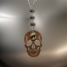 Load image into Gallery viewer, Rear view mirror - Skull &amp; Mushroom - air freshener