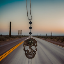 Load image into Gallery viewer, Rear view mirror - Skull &amp; Mushroom - air freshener