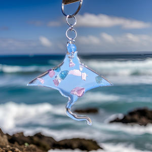 Manta ray - Keychain