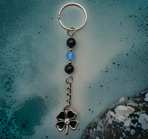 Keychain - 4 leaf Clover