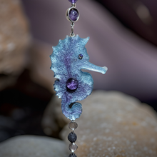 Load image into Gallery viewer, Rear view mirror - Seahorse - Air freshner