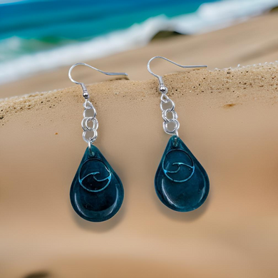 Ocean wave - Earrings