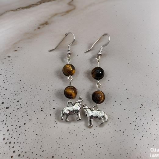 Wolf - Earrings