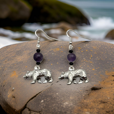 Bear - Earrings