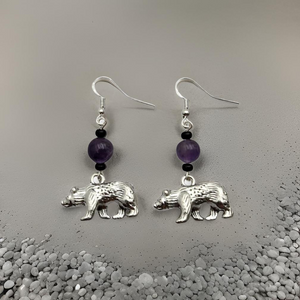 Bear - Earrings