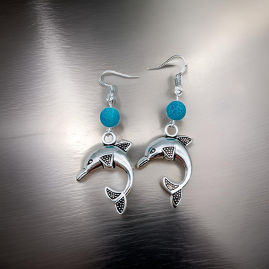 Dolphin - Earrings