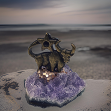 Load image into Gallery viewer, Amethyst Chunk - Taurus - ornament