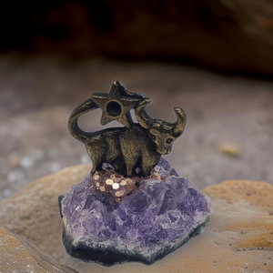 Amethyst Chunk - Taurus - ornament