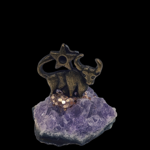 Amethyst Chunk - Taurus - ornament