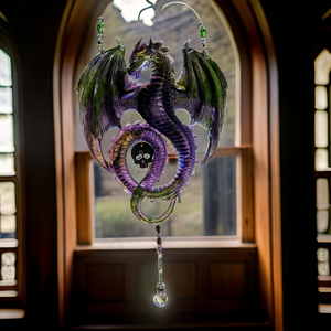 Dragon - skull - Sun catcher