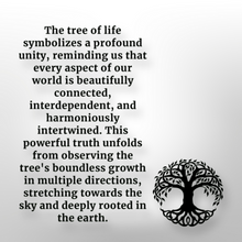 Load image into Gallery viewer, The Crimson Roots - Tree of life Talisman - Pendant