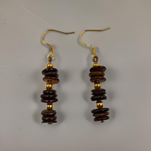 Load image into Gallery viewer, Tiger Eye Necklace &amp; Earrings, Set