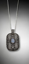 Load image into Gallery viewer, Moonstone Filigree  - Necklace