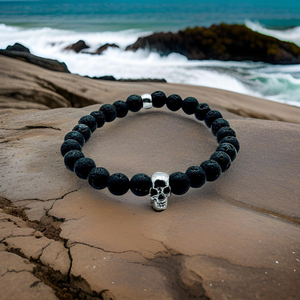 Men's, Gothic Skull Bracelet.