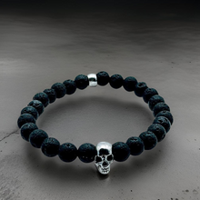 Load image into Gallery viewer, Men&#39;s, Gothic Skull Bracelet.