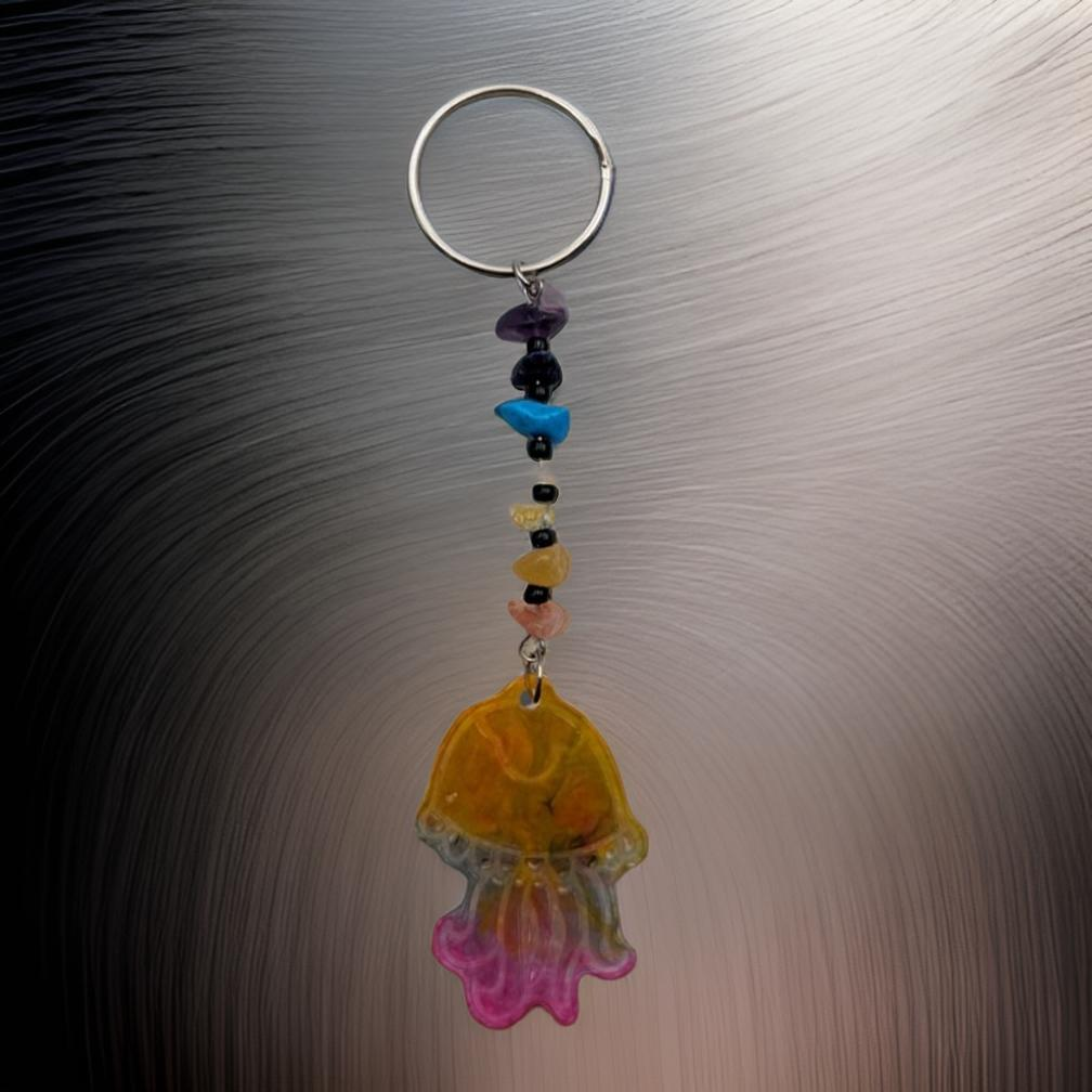 Jellyfish - Chakra - Keychain