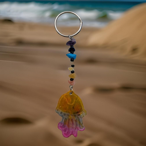 Jellyfish - Chakra - Keychain