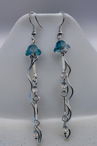 Aura Whispers  - Jellyfish - Earrings