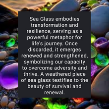 Load image into Gallery viewer, Coastal drift - Jellyfish - Sea Glass - Sun Catcher