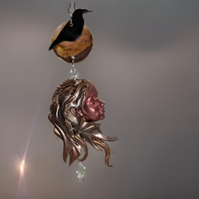 Load image into Gallery viewer, The warrior&#39; s Talisman - Sun Catcher - Raven
