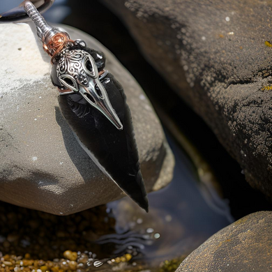 Raven - Arrowhead - Necklace