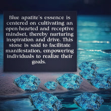 Load image into Gallery viewer, Jellyfish - Earrings - Blue Apatite