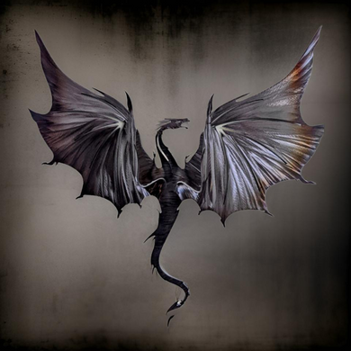 Flying Dragon- Metal Art