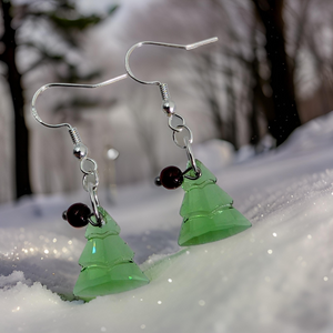 Christmas tree - Earrings