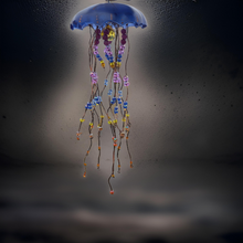 Load image into Gallery viewer, Jellyfish - Sun Catcher - Raven Stone