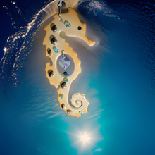 Load image into Gallery viewer, Seahorse - Sun Catcher