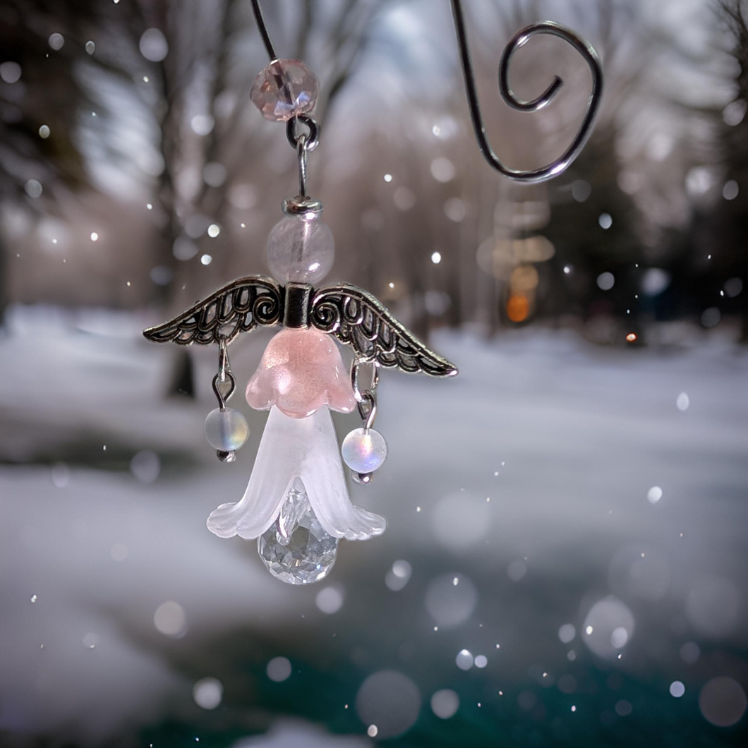Ethereal Whispers of the Salish Sea- Angel - Ornament