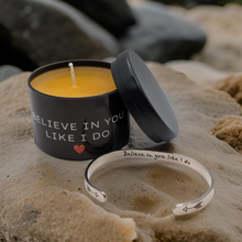 Load image into Gallery viewer, Candle and Bracelet -  Gift Set