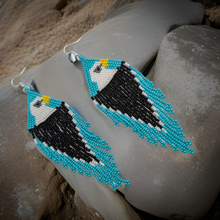 Load image into Gallery viewer, Beaded - Eagle - Earrings