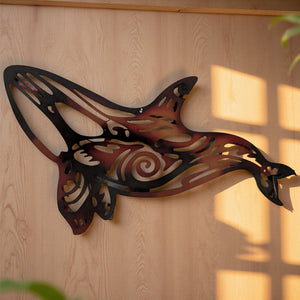 Orca  - The Spirit of the Salish Sea - Metal Art