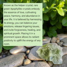 Load image into Gallery viewer, Orca - Sea glass - Green Apophyllite
