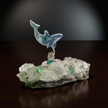 Load image into Gallery viewer, Orca - Sea glass - Green Apophyllite