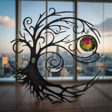 Load image into Gallery viewer, Sun Catcher - Wind swept Tree of life