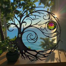 Load image into Gallery viewer, Sun Catcher - Wind swept Tree of life