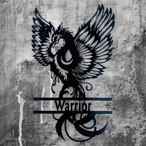 Phoenix - Warrior - Metal Art