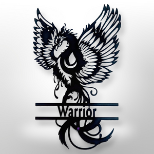 Phoenix - Warrior - Metal Art