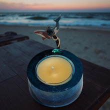Load image into Gallery viewer, Ocean Blue - Orca Tea Light Holder: A Beacon of positivity