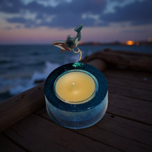 Load image into Gallery viewer, Ocean Blue - Orca Tea Light Holder: A Beacon of positivity