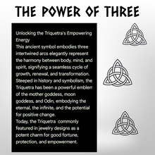 Load image into Gallery viewer, The Harmony Weaver - Triquetra - Necklace