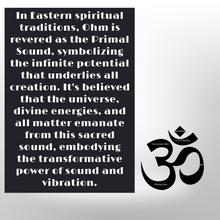 Load image into Gallery viewer, Om Temple of Light - Sun Catcher