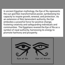 Load image into Gallery viewer, Metal Art - Eye of RA inside Ankh