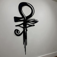 Load image into Gallery viewer, Metal Art - Eye of RA inside Ankh