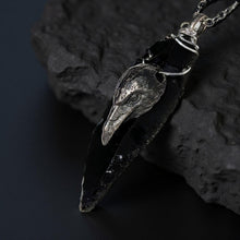 Load image into Gallery viewer, Truth in Stone and Feather - Arrowhead - Raven