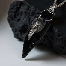 Load image into Gallery viewer, Truth in Stone and Feather - Arrowhead - Raven